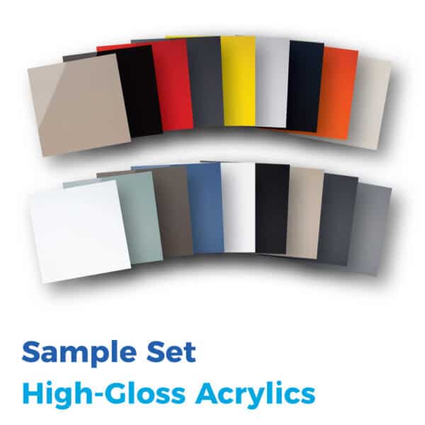 High Gloss Acrylics- Sample Set