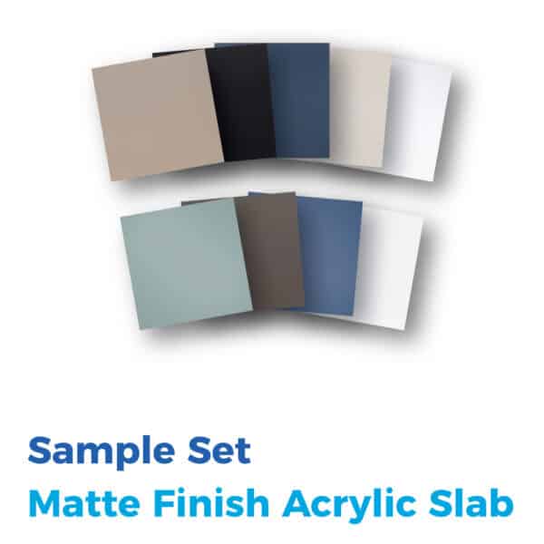 Matte Finish Acylic Slab- Sample Set