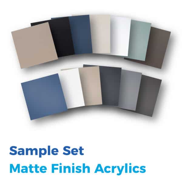 Matte Finish Acylics- Sample Set