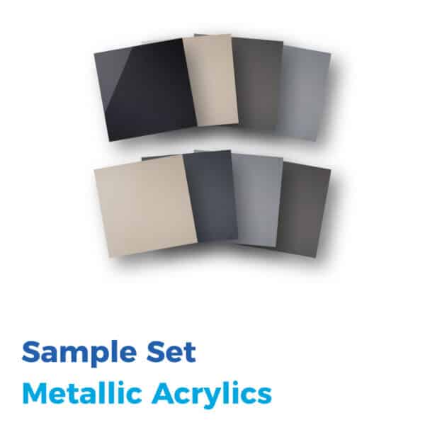 Metallic Acrylics- Sample Set