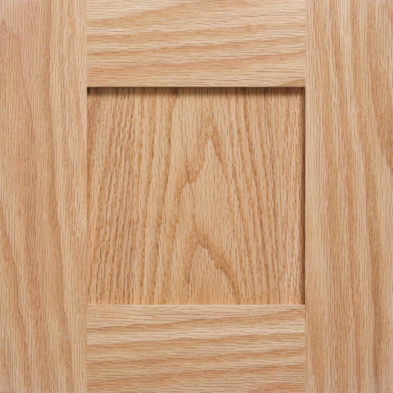 Quarter Sawn Oak Shaker Front The Face