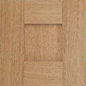 Solid Wood Shaker Cabinet Front, Quarter Sawn Oak