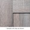 Textured Melamine Shaker- Weathered Oak SAMPLE Textured Melamine Shaker- Weathered Oak SAMPLE