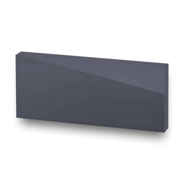 Floating Shelves- High-Gloss Dark Gray