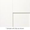 Textured Melamine Shaker- Carrara White SAMPLE