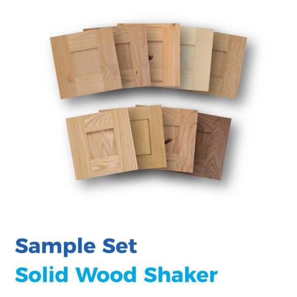 Solid Wood Shaker- Sample Set